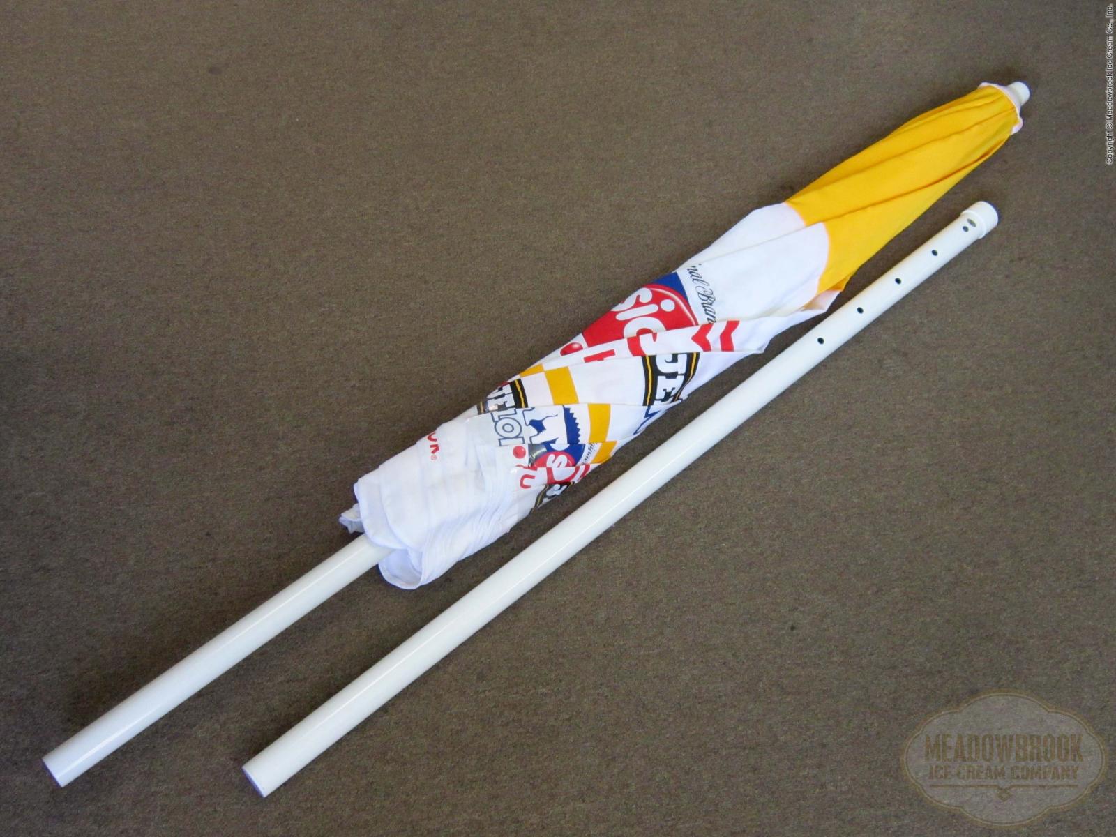 MultiBrand Good Humor Ice Cream Push Cart Umbrella NEW Meadowbrook