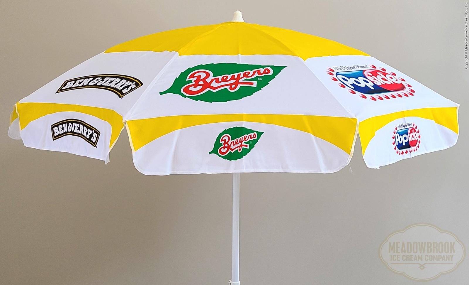 MultiBrand Good Humor Ice Cream Push Cart Umbrella NEW Meadowbrook