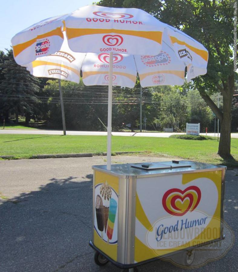 Good Humor Cold Plate Ice Cream Vending Cart - Nelson BDC8S